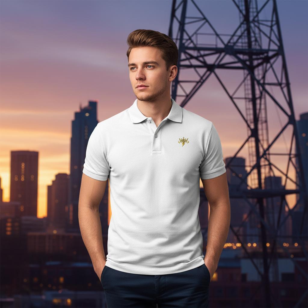 Men's Soft Cotton Polo Shirt | fitted cut |