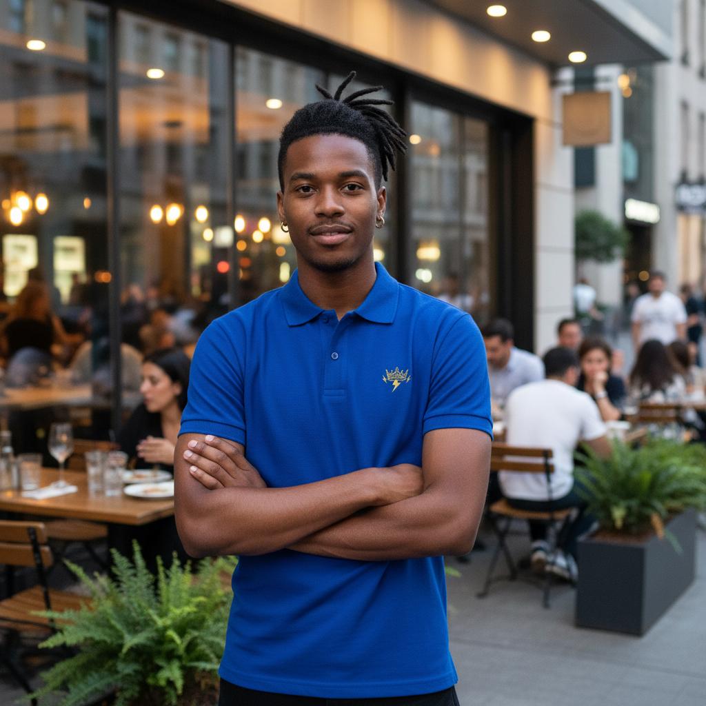Men's Soft Cotton Polo Shirt | fitted cut |