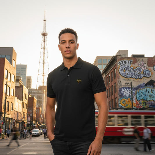 Men's Soft Cotton Polo Shirt |  fitted cut |